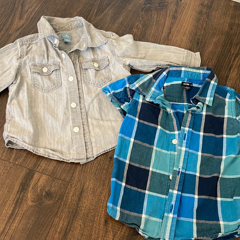 Baby gap button down bundle